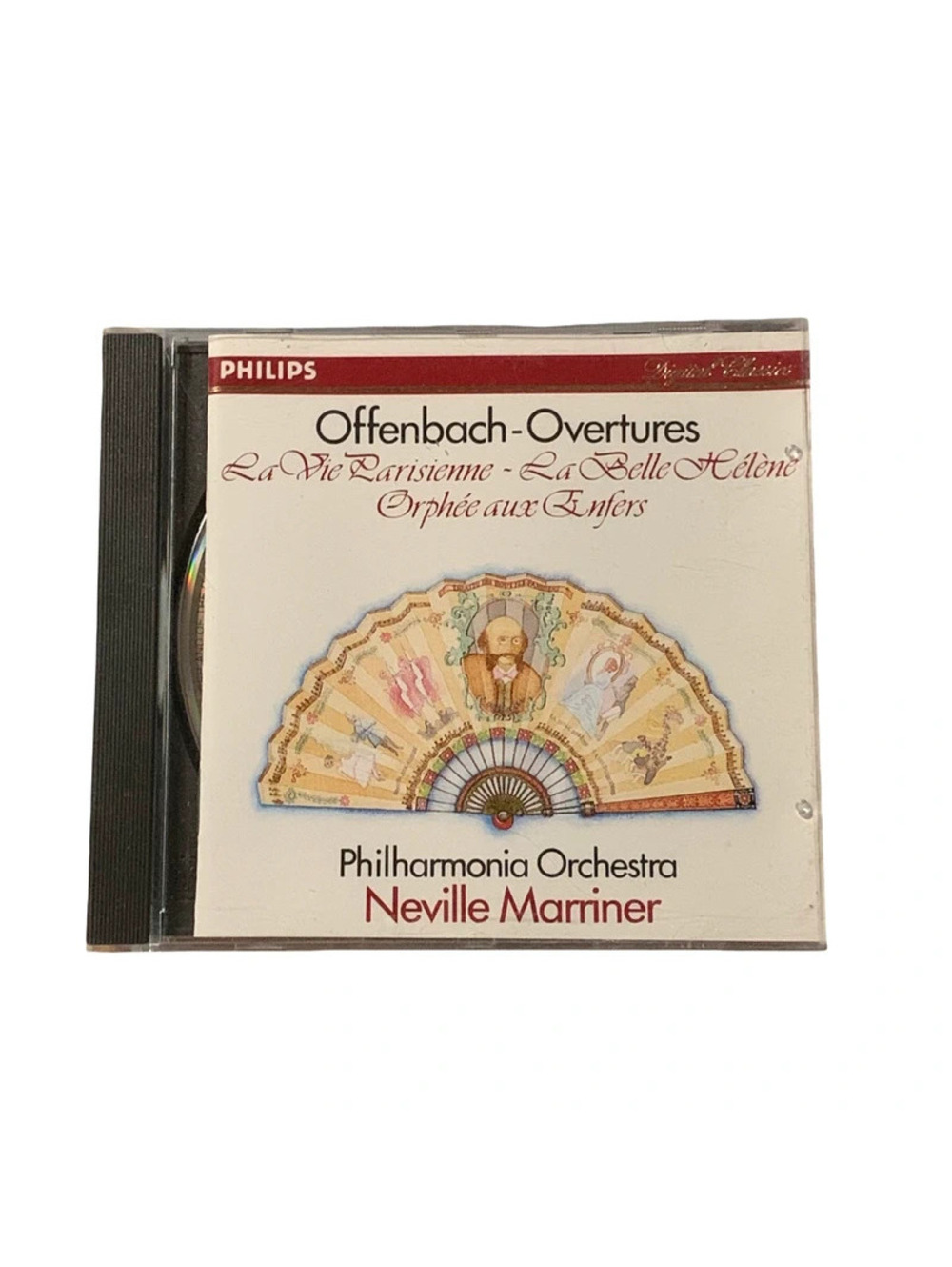 Offenbach Overtures CD Philharmonia Orchestra Neville Marriner Philips